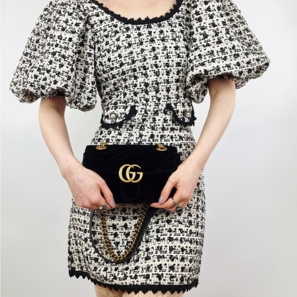 Dream Sister Jane Edna Dress (black and white)